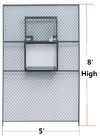 Сползать предохранитель окна ячеистой сети безопасностью обслуживания, панели безопасностью ячеистой сети для Виндовс поставщик