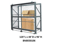 Сверхмощные стальные системы клетки безопасностью шкафа паллета 10' тип раздвижной двери *4 ' *8 ' высокий поставщик