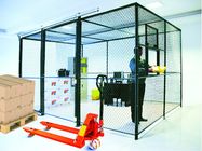 Провентилированные максимумом комнаты безопасностью ячеистой сети, крытый шкафчик для хранения клетки безопасностью поставщик